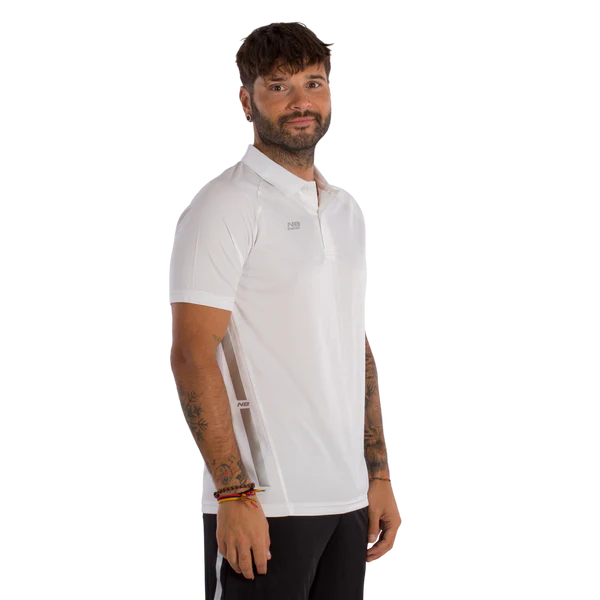 ENEBE Polo Shirt (White) Size M