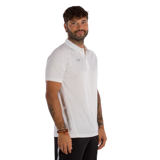 ENEBE Polo Shirt (White) Size M